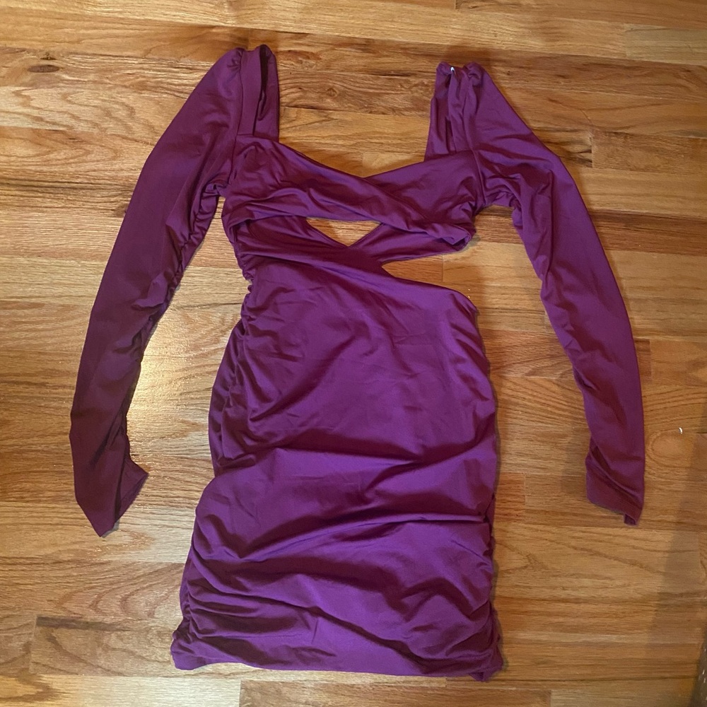 Purple Marthea club dress, size Medium.